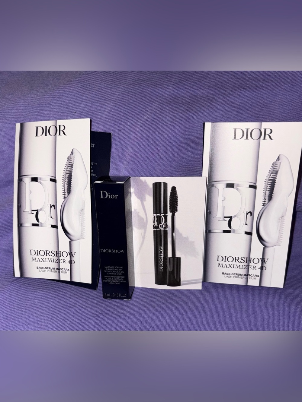 Dior Diorshow Maximizer 4D Lash Primer & Diorshow Mascara set of 3